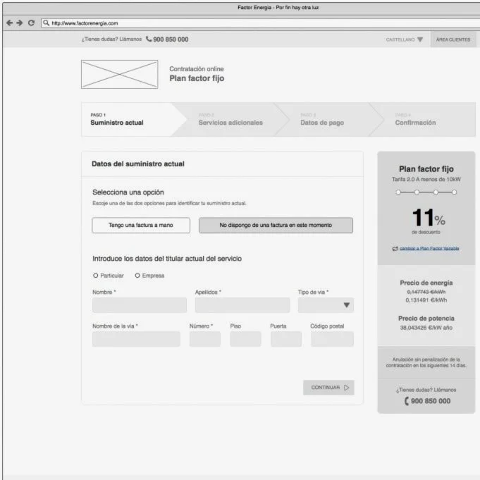 Factor checkout
